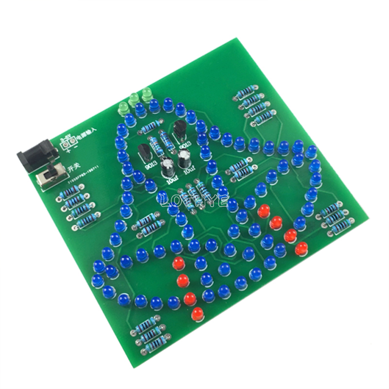 Diy Analog Electronics - DC 3-5 V DIY LED Salıncak