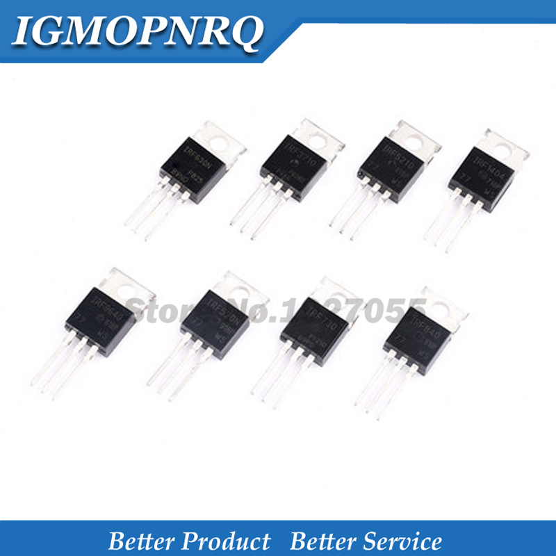 Lm317 Voltage Regulator - 10 adet IRF510 IRF520 IRF540 IRF640