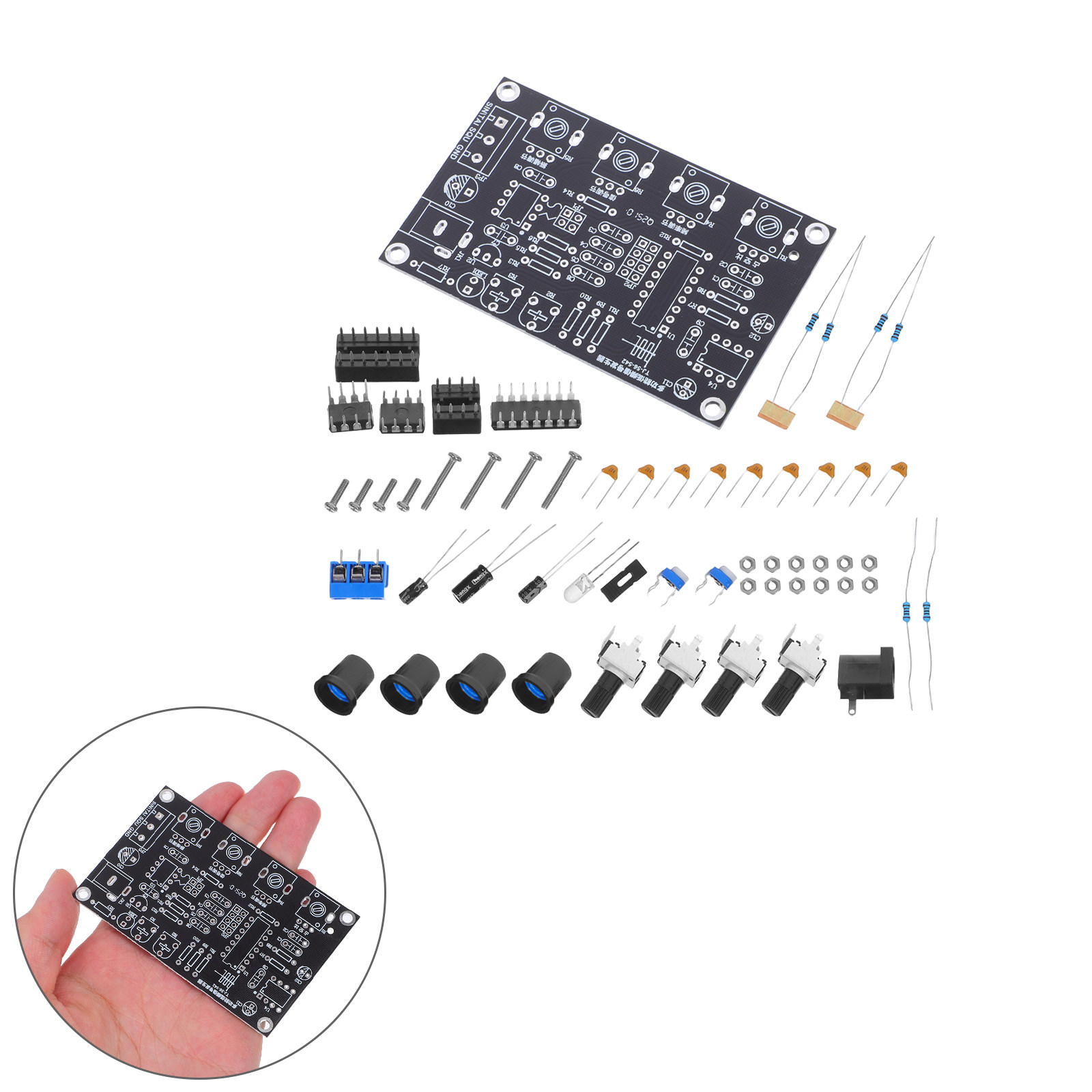 Diy Electronics Test Equipment - Icl8038 DIY Kiti Düşük Frekans Fonksiyonlu