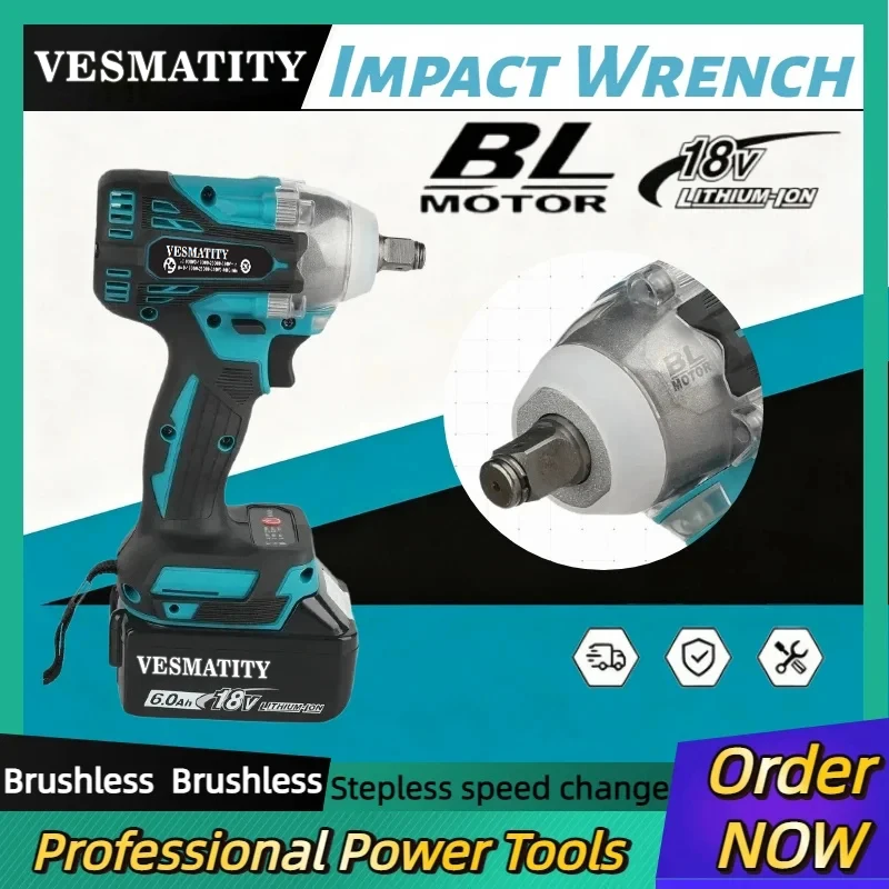 Makita Drill Dtw300 - DTW300 Akülü Elektrikli Tornavida Hızlı Fırçasız