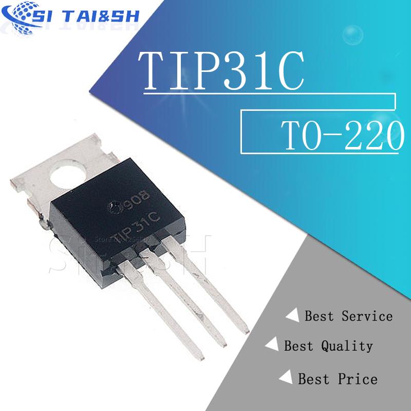 Lm317 Voltage Regulator - 10 adet/grup TIP31C tip220 TIP41C TIP42C