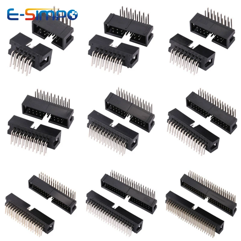 Male Female Header Pin - 10 adet DC3 2.54mm DIP RA