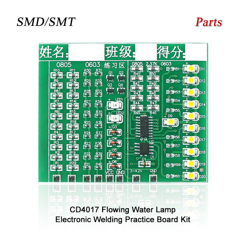 Sınıf Kiti Yama Bileşenleri Ka - Pcb Etching Kit incelemesi ve fiyatı