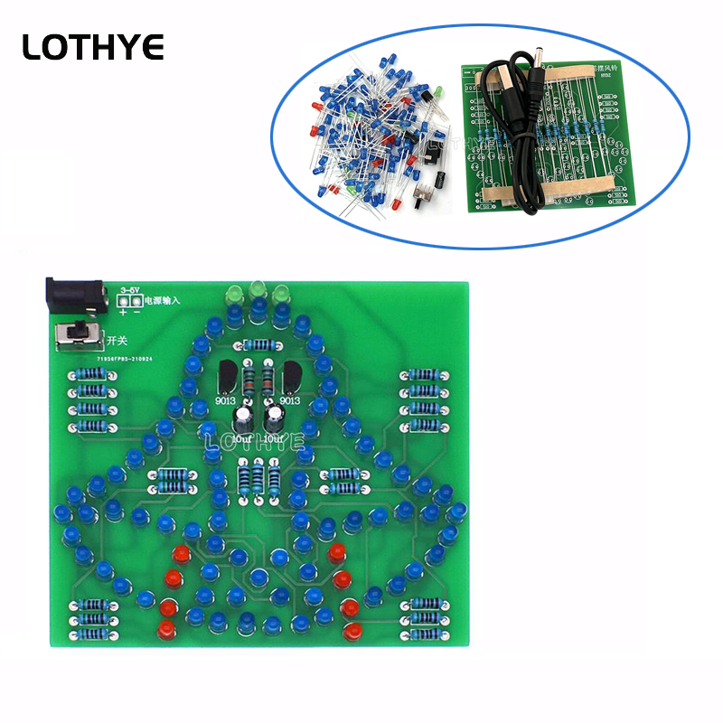 DC 3-5 V LED Işık Salıncak Rüz - Diy Analog Electronics incelemesi ve fiyatı