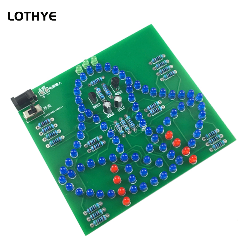 DC 3-5 V LED Işık Salıncak Rüz - Diy Analog Electronics incelemesi ve fiyatı