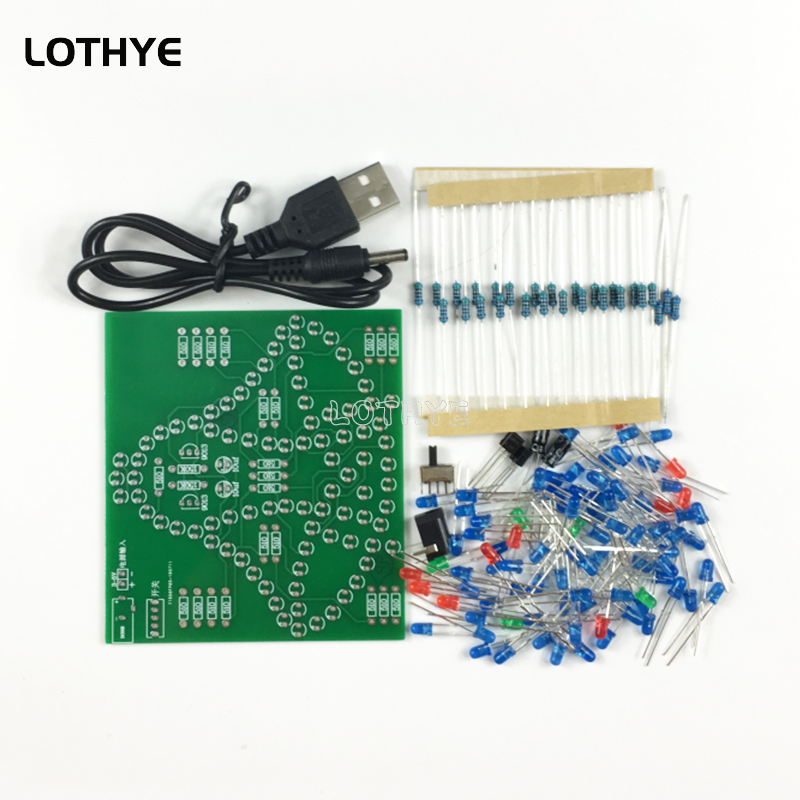 DC 3-5 V LED Işık Salıncak Rüz - Diy Analog Electronics incelemesi ve fiyatı