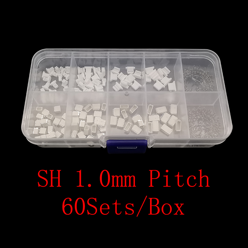 60 takım/kutu JST SH 1.0mm Pit - Male Female Header Pin incelemesi ve fiyatı