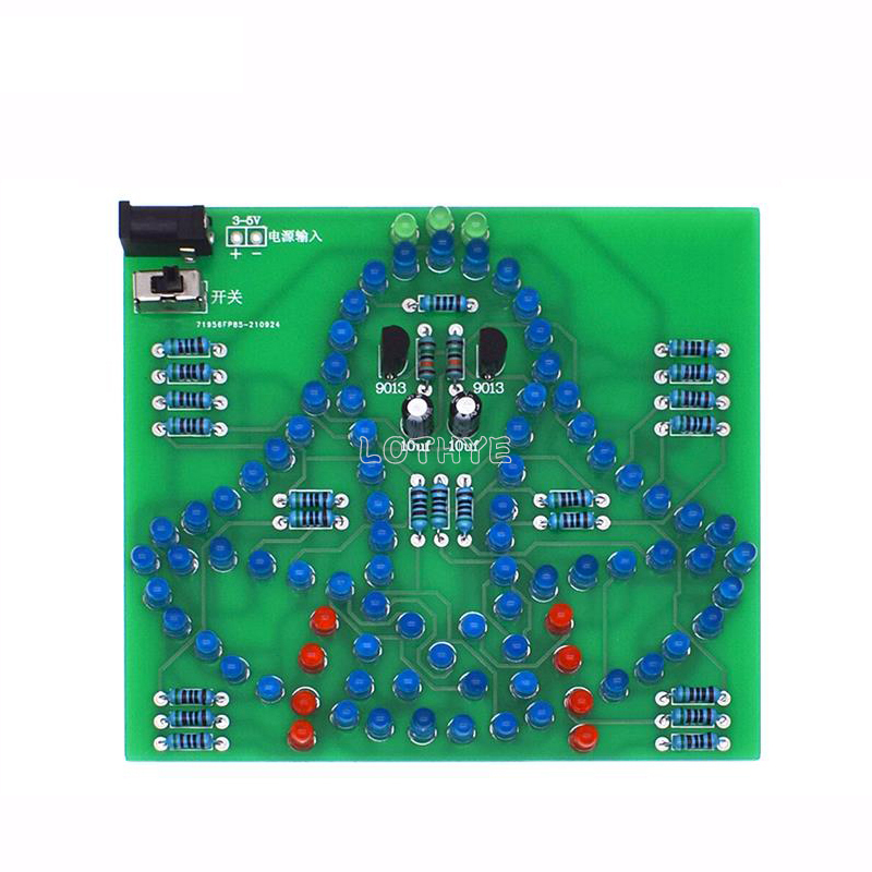 DC 3-5 V DIY LED Salıncak Rüzg - Diy Analog Electronics incelemesi ve fiyatı