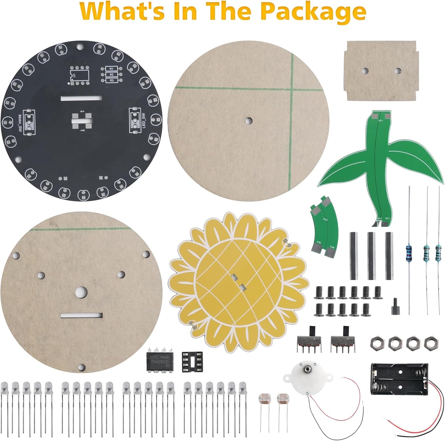 Işık Takip Ayçiçeği Lehimleme  - Diy Electronics For Adults incelemesi ve fiyatı