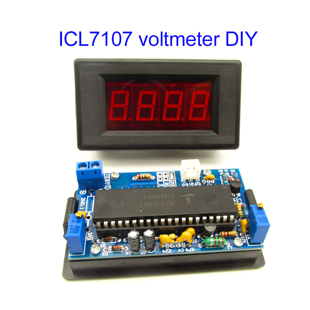 ICL7107 Voltmetre DIY Kiti Par - Diy Analog Electronics incelemesi ve fiyatı