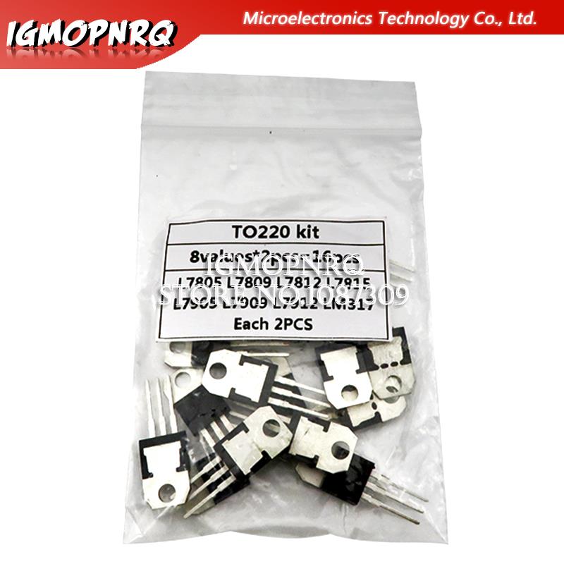 8 değer * 2 adet = 16 adet 780 - Lm317 Voltage Regulator incelemesi ve fiyatı