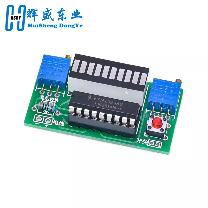 LM3914 10 Segment 3.7 V Lityum - Diy Electronics Test Equipment incelemesi ve fiyatı