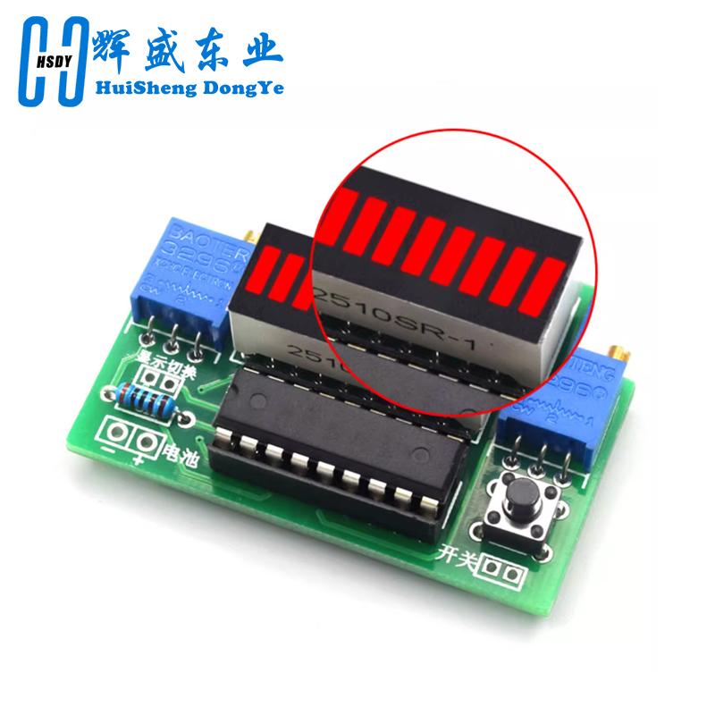 LM3914 10 Segment 3.7 V Lityum - Diy Electronics Test Equipment incelemesi ve fiyatı