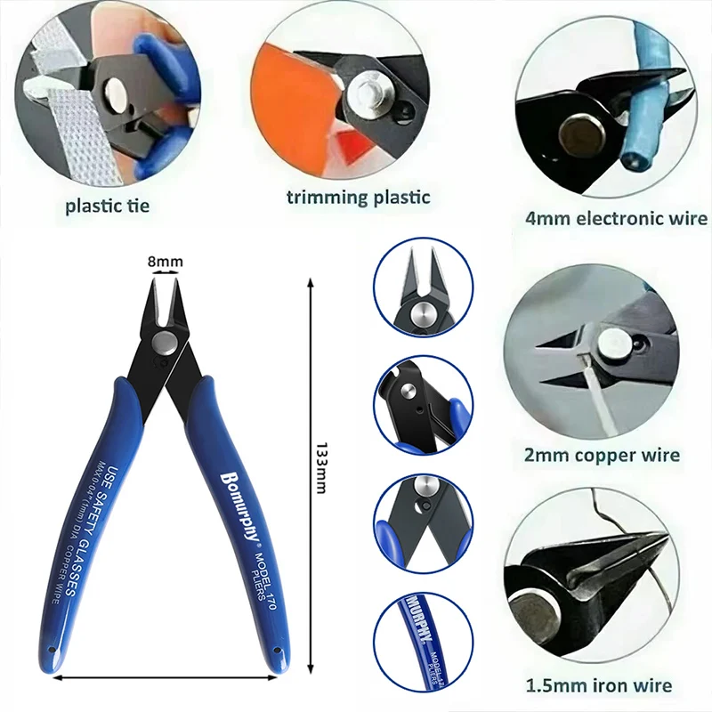 170 Elektronik Diyagonal Pense - Diy Home Electronics Projects incelemesi ve fiyatı