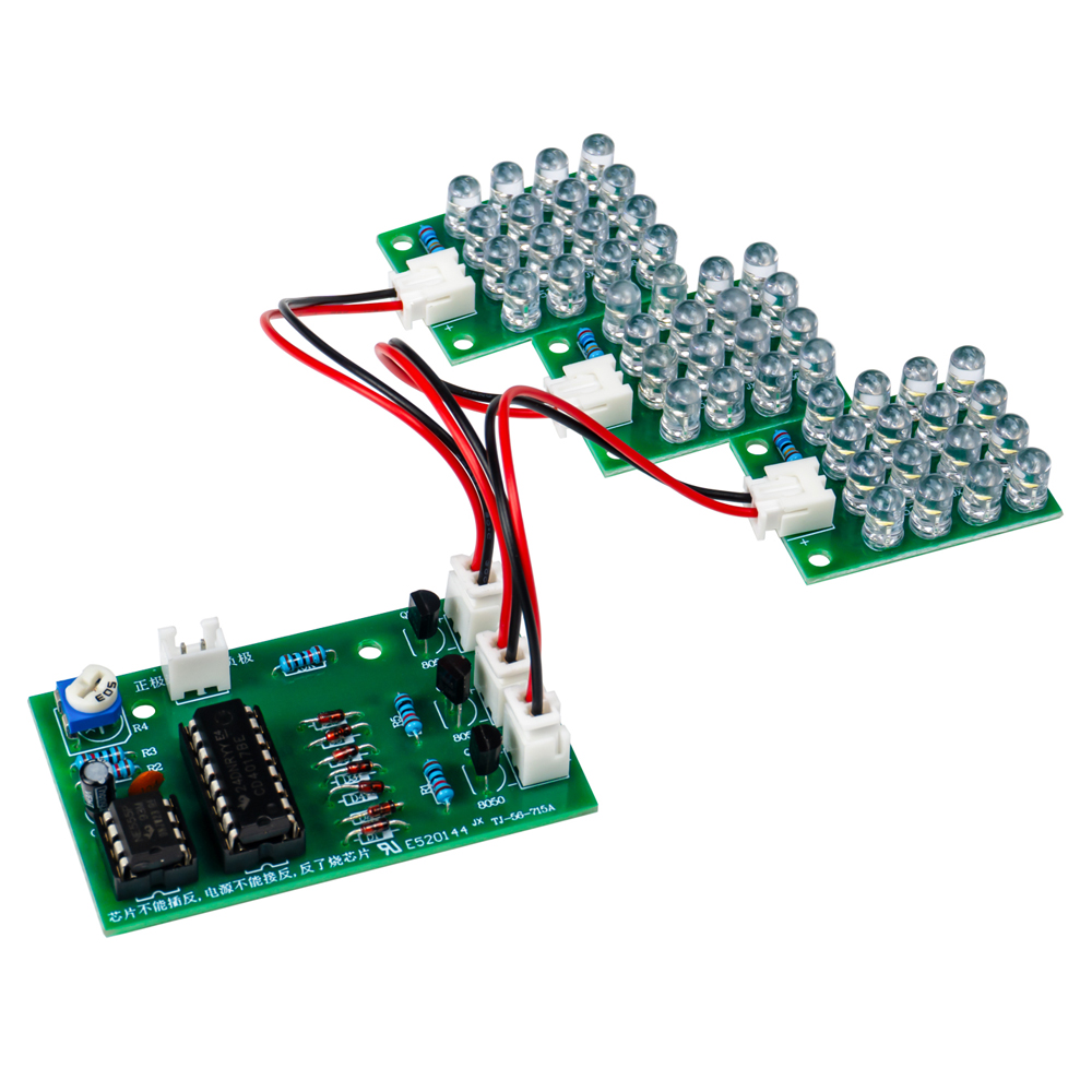 DIY Elektronik Kiti LED Üç Ren - Pcb Etching Kit incelemesi ve fiyatı