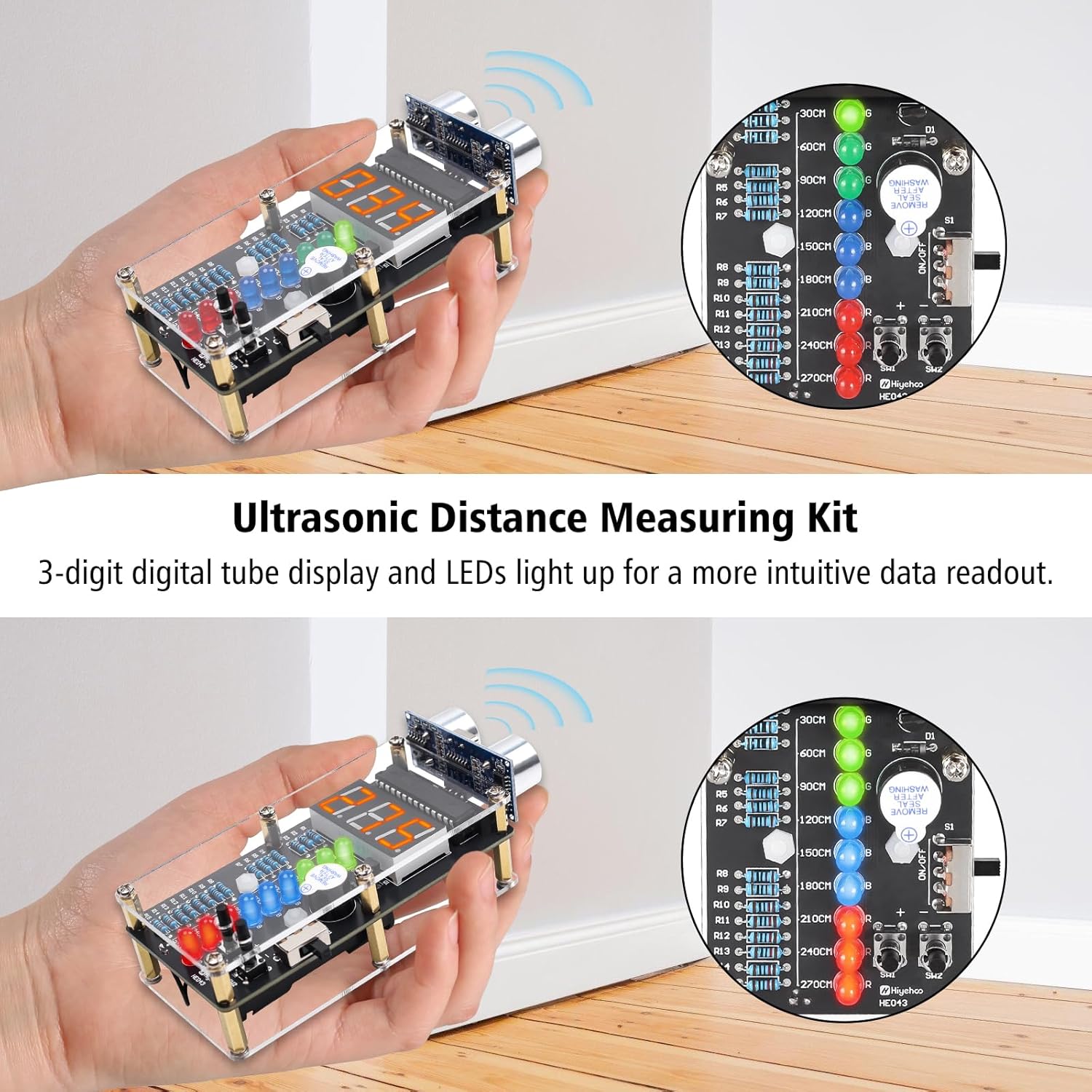 DIY Ultrasonik Değişen Alarm K - Diy Electronics For Adults incelemesi ve fiyatı