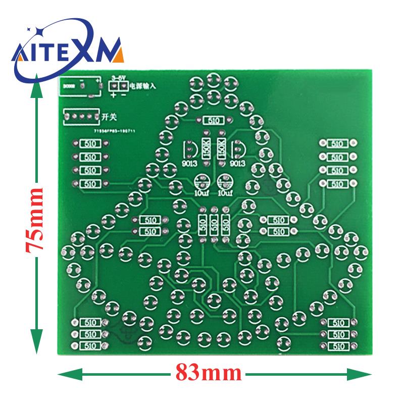 DC 3-5 V DIY LED Salıncak Rüzg - Diy Analog Electronics incelemesi ve fiyatı