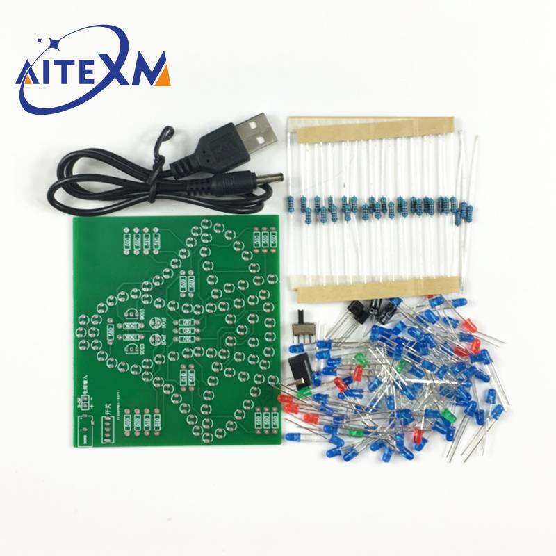 DC 3-5 V DIY LED Salıncak Rüzg - Diy Analog Electronics incelemesi ve fiyatı
