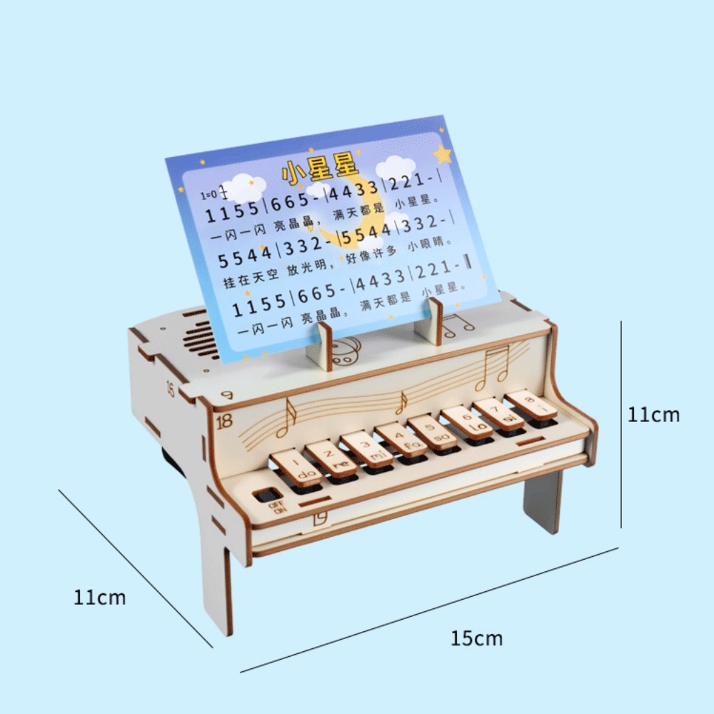 DIY Ahşap Elektronik Piyano Mo - Diy Home Electronics Projects incelemesi ve fiyatı