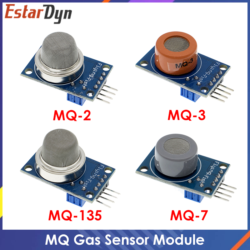 MQ-2 MQ-3 MQ-7 MQ-135 Algılama - Diy Analog Electronics incelemesi ve fiyatı